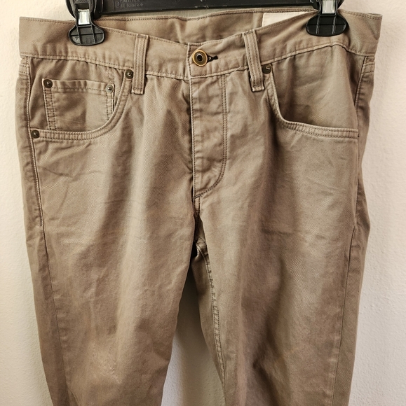 Rag & Bone‎ Men's Standard Issue Fit 2 Slim Leg Distrsd Grey 100% Cotton Size 30 - Picture 3 of 13